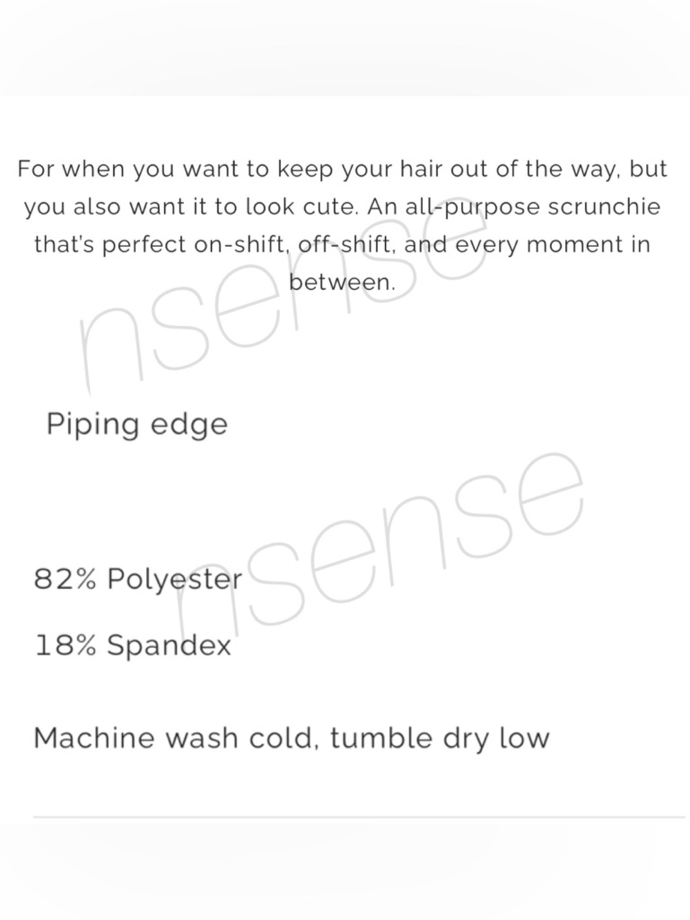 Figs Scrunchie - Picture 4 of 4